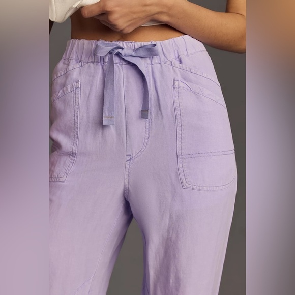 NWT Pilcro Relaxed Ankle-Tie Pants - Picture 2 of 4